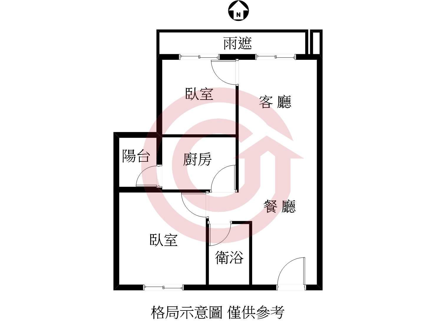 皇翔百老匯格局圖