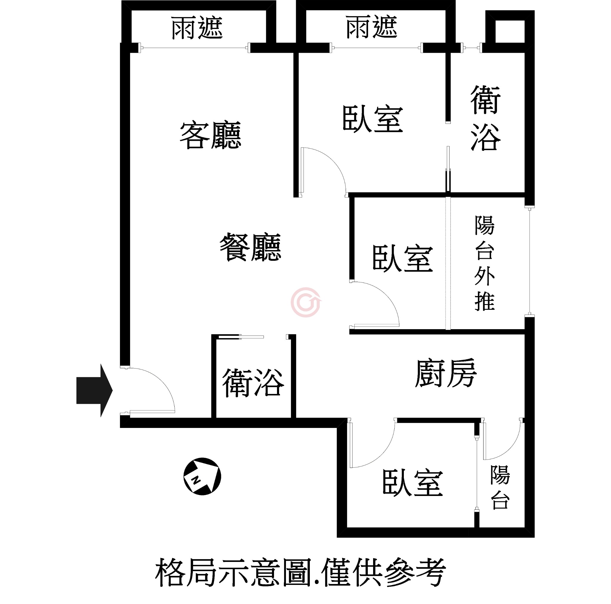 麗池香榭格局圖