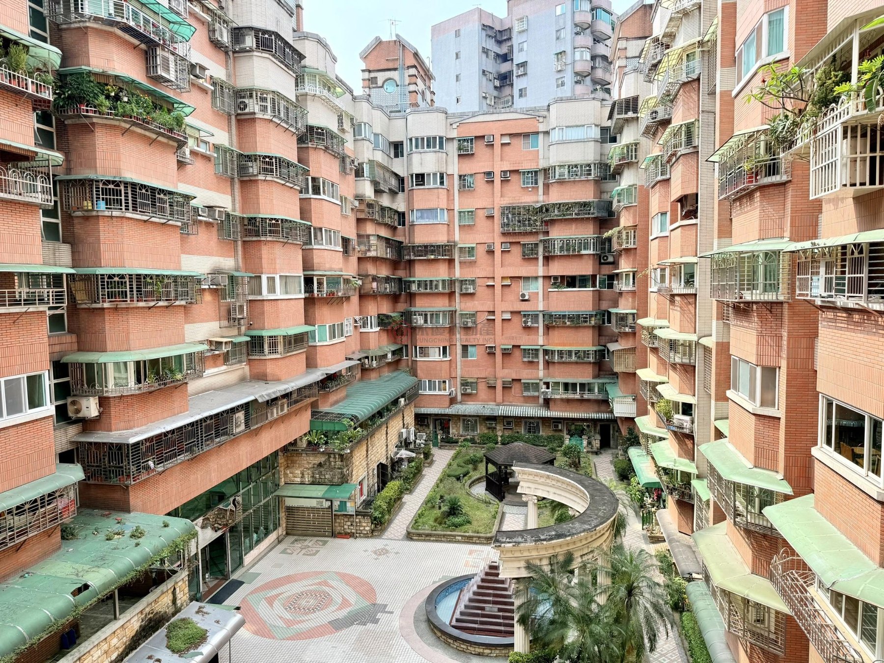 台北米蘭中庭景觀照片